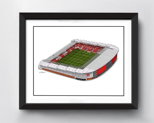 New York Stadium Art Print - Rotherham United - Football Stadium Art Print
